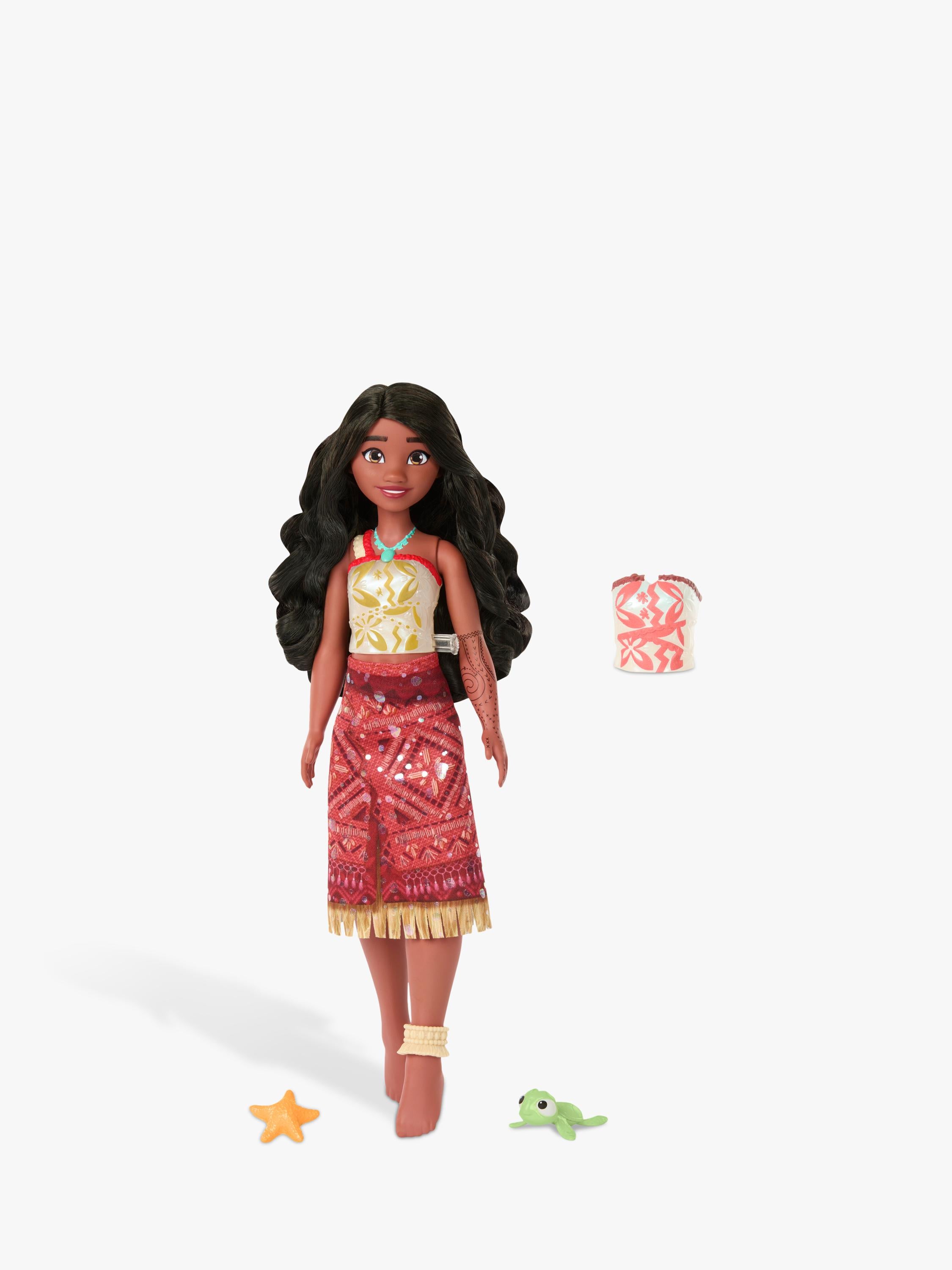 Disney Moana 2 colour change swimming doll - British product