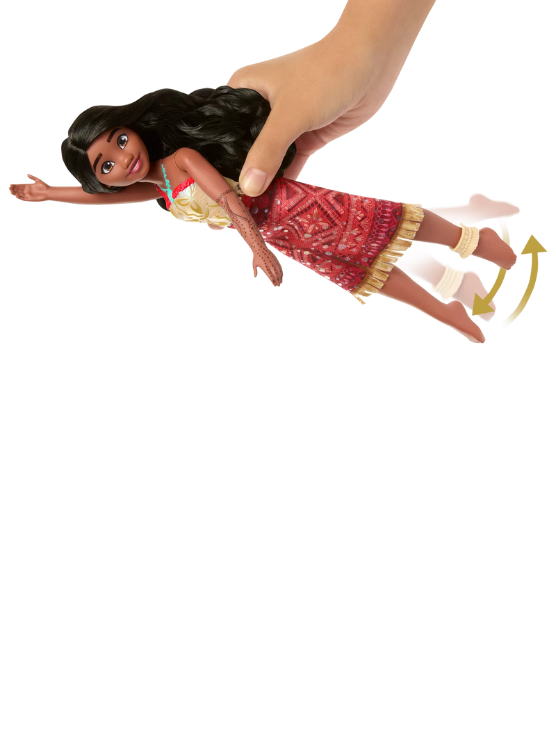 Disney Moana 2 colour change swimming doll - British product