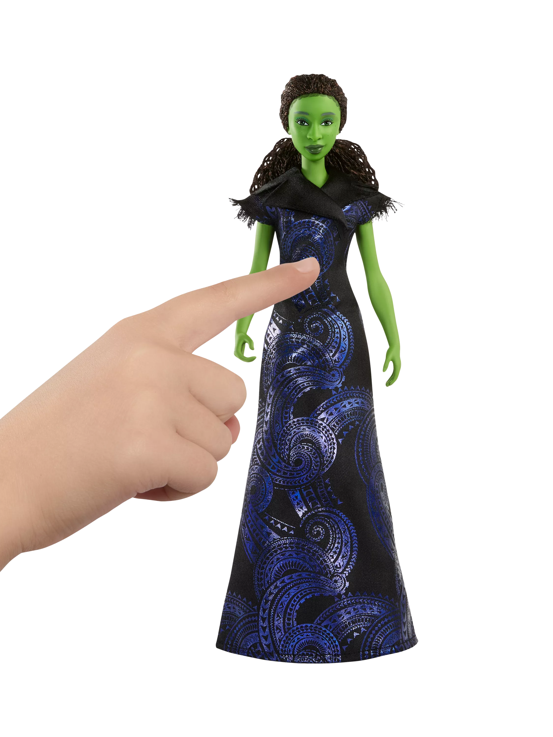 Mattel Wicked Elphaba Singing Fashion Doll, imported from the UK