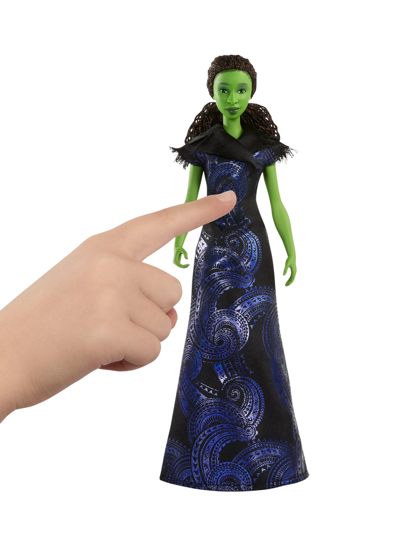 Mattel Wicked Elphaba Singing Fashion Doll, imported from the UK