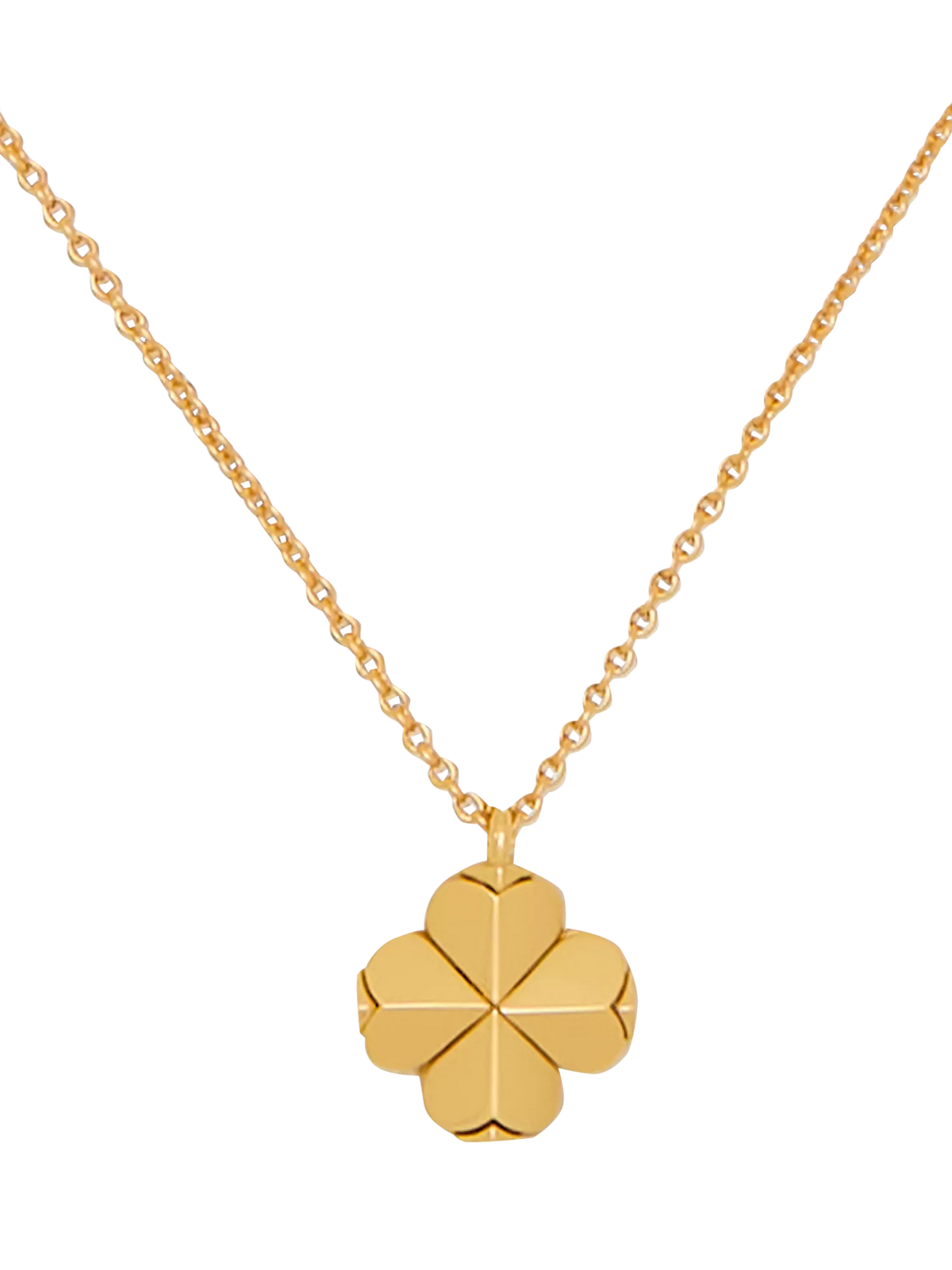 kate spade new york clover necklace gold, UK version