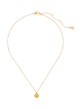 kate spade new york clover necklace gold, UK version