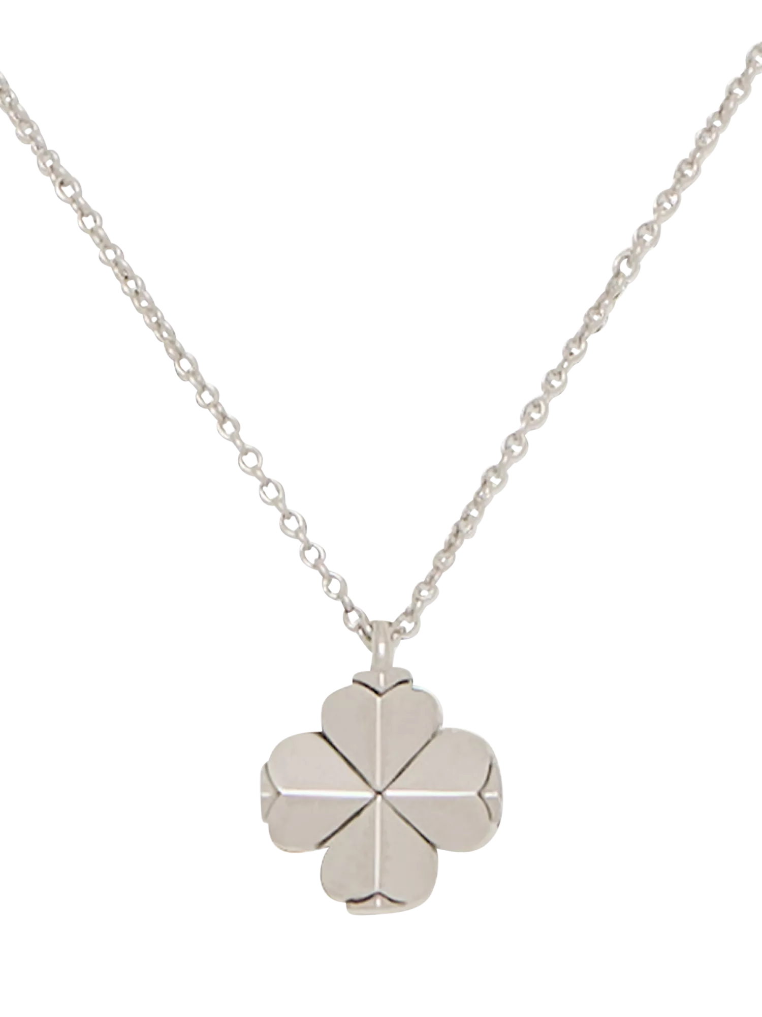 Kate Spade New York Flower Pendant Silver Tone, imported from the UK