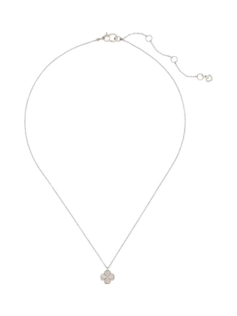 Kate Spade New York Flower Pendant Silver Tone, imported from the UK