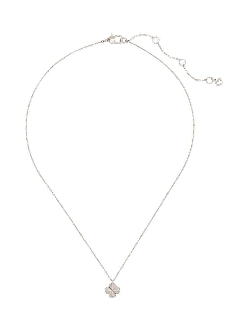 Kate Spade New York Flower Pendant Silver Tone, imported from the UK