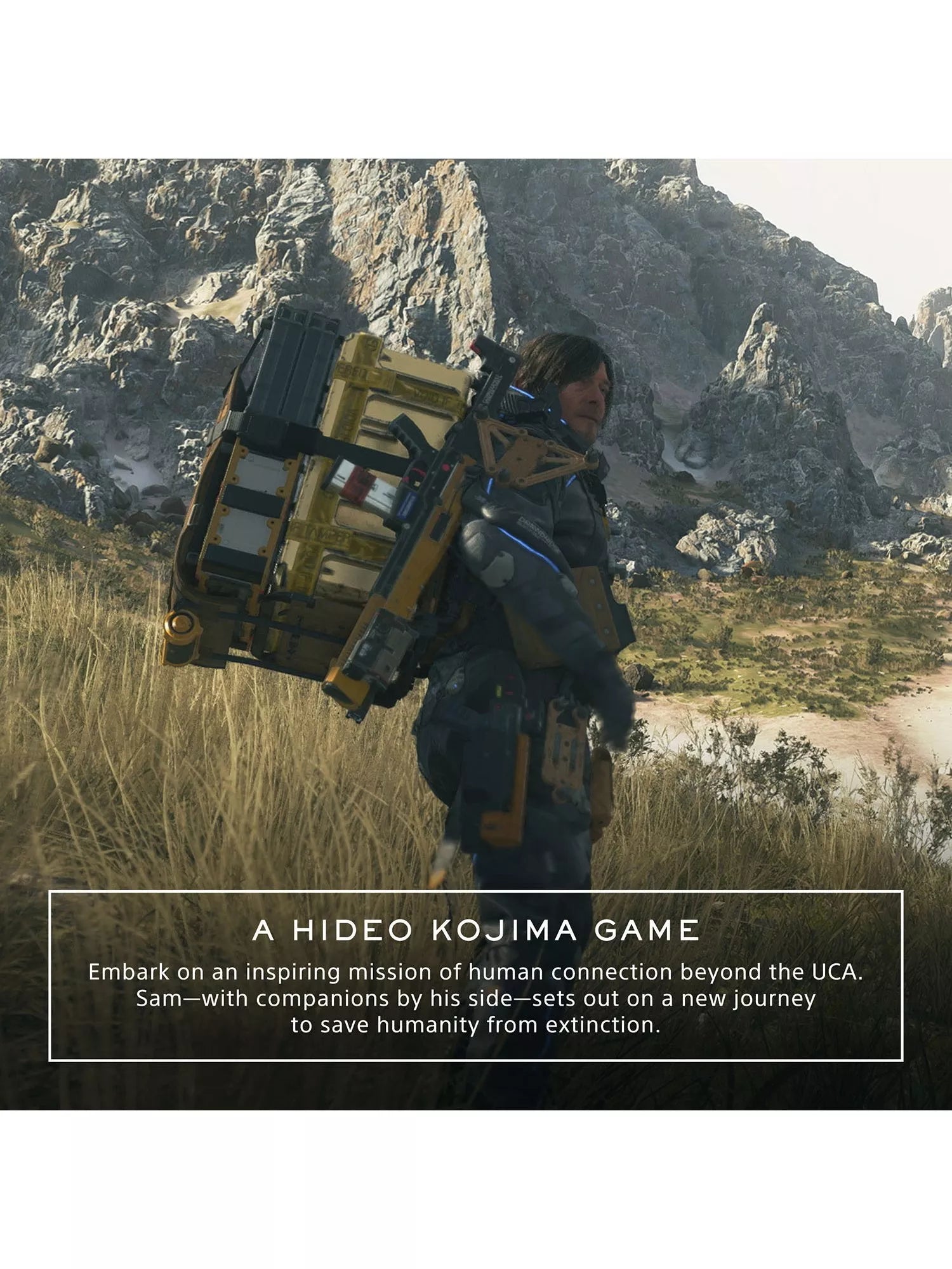 Sony Death Stranding 2 PS5 game cover, imported from the UK