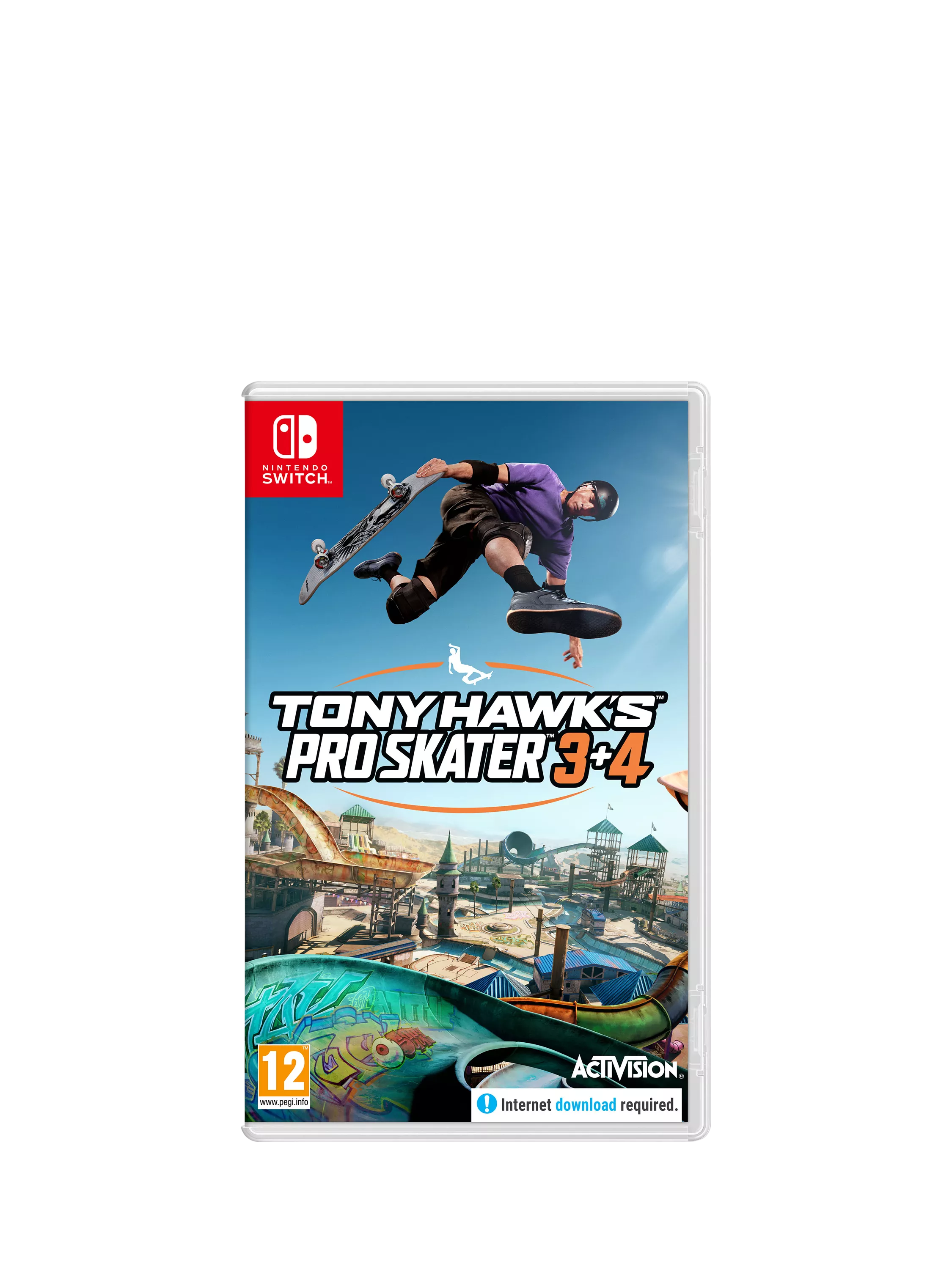 Nintendo Tony Hawk's Pro Skater 3+4 Switch game (British brand)