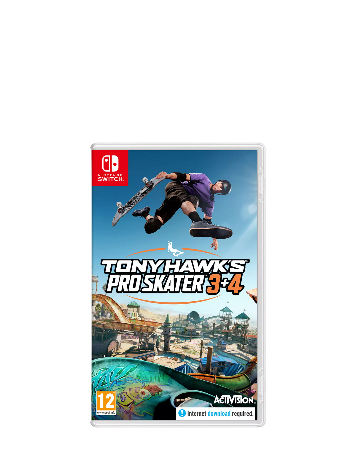 Nintendo Tony Hawk's Pro Skater 3+4 Switch game (British brand)