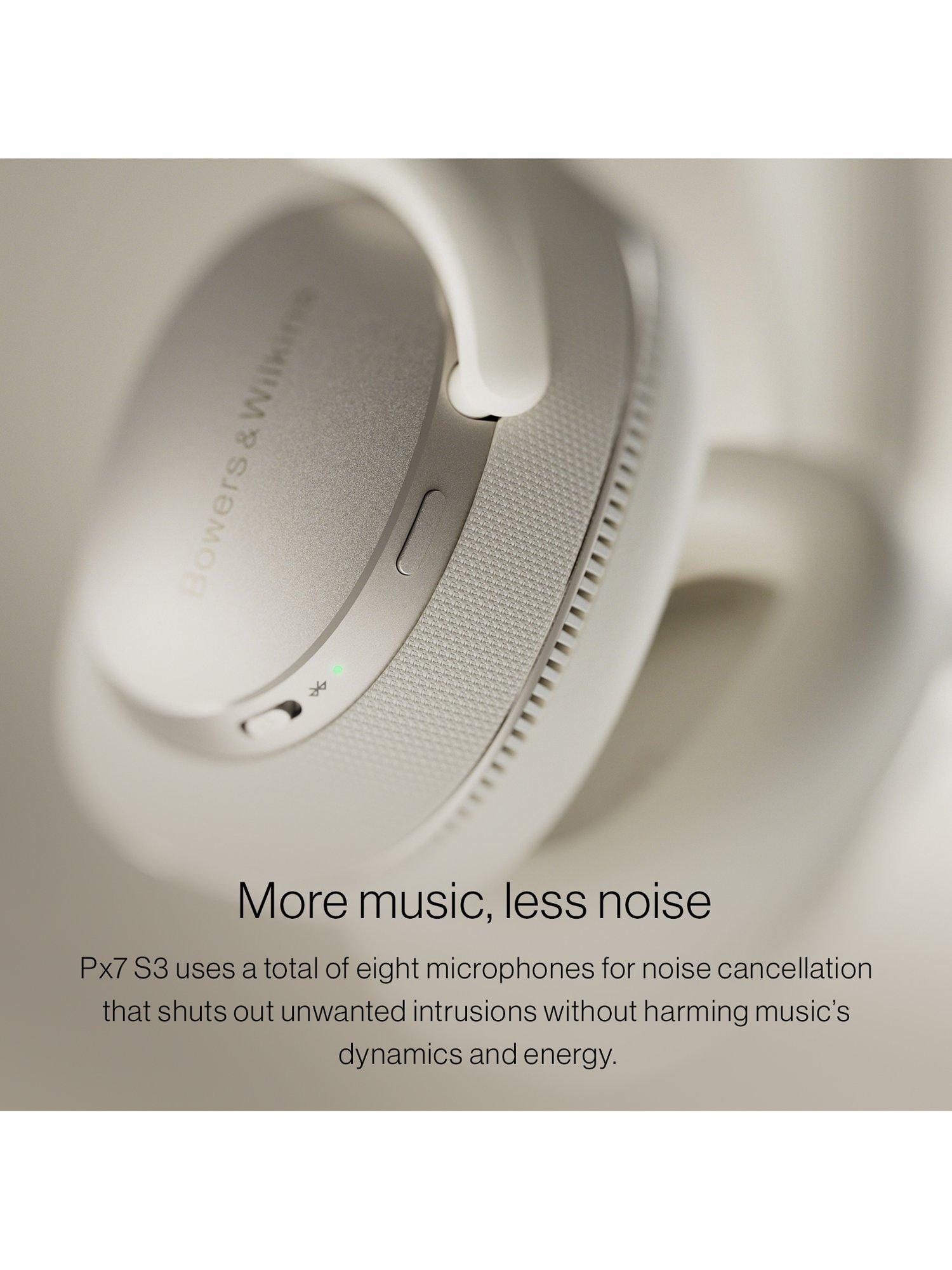 B&W PX7 S3 wireless over-ear headphones noise cancellation, imported from the UK