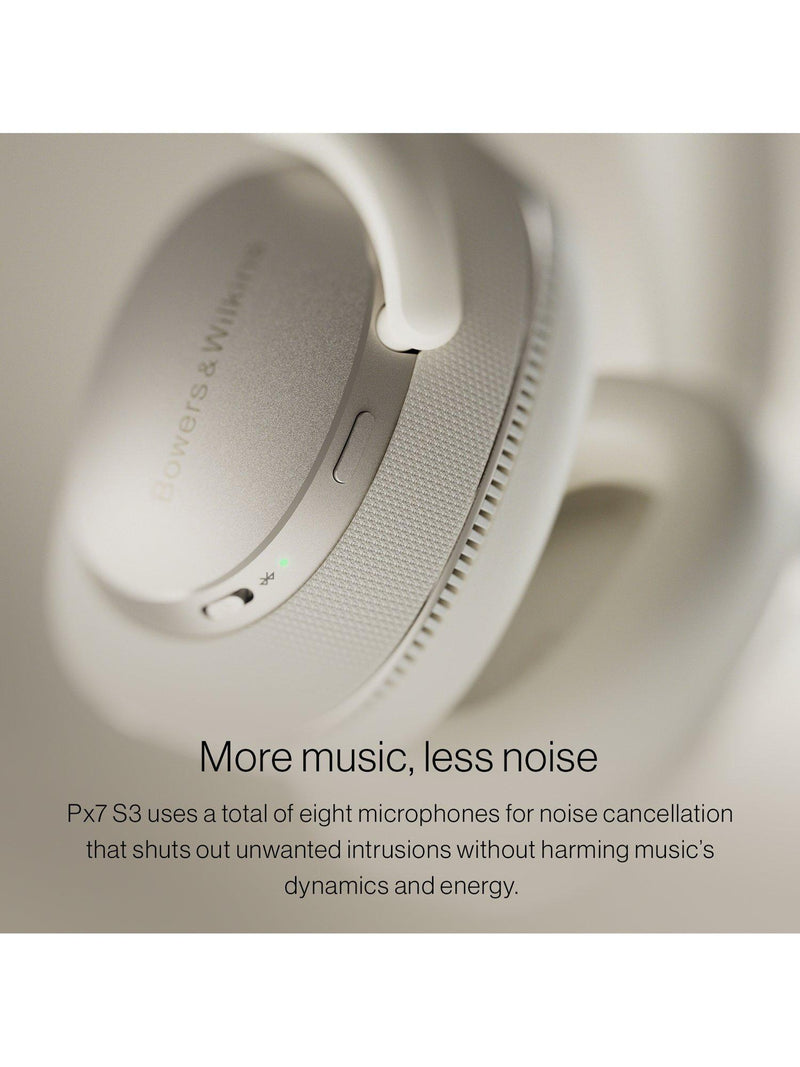 B&W PX7 S3 wireless over-ear headphones noise cancellation, imported from the UK