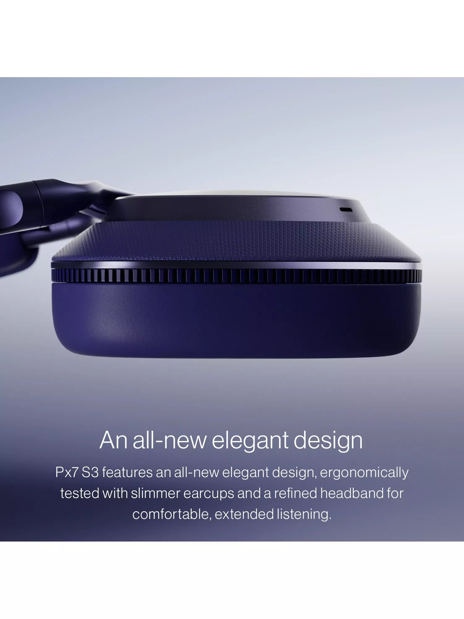 B&W PX7 S3 wireless over-ear headphones noise cancellation, imported from the UK
