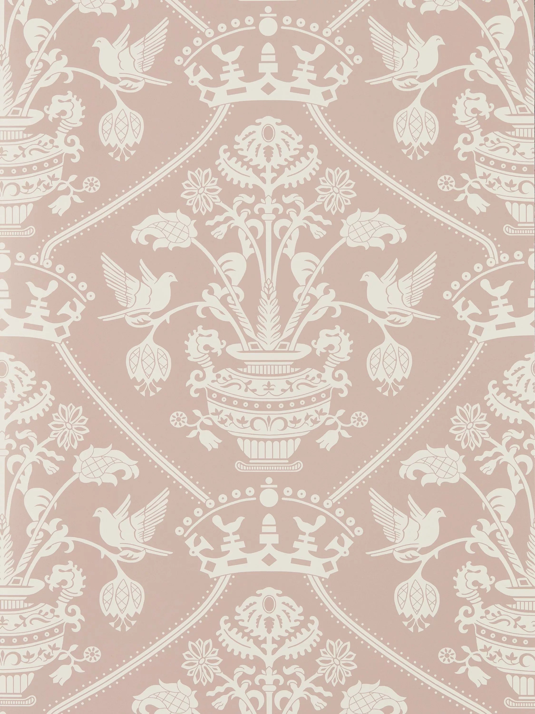 Sanderson Highgrove Damask Wallpaper (British brand)