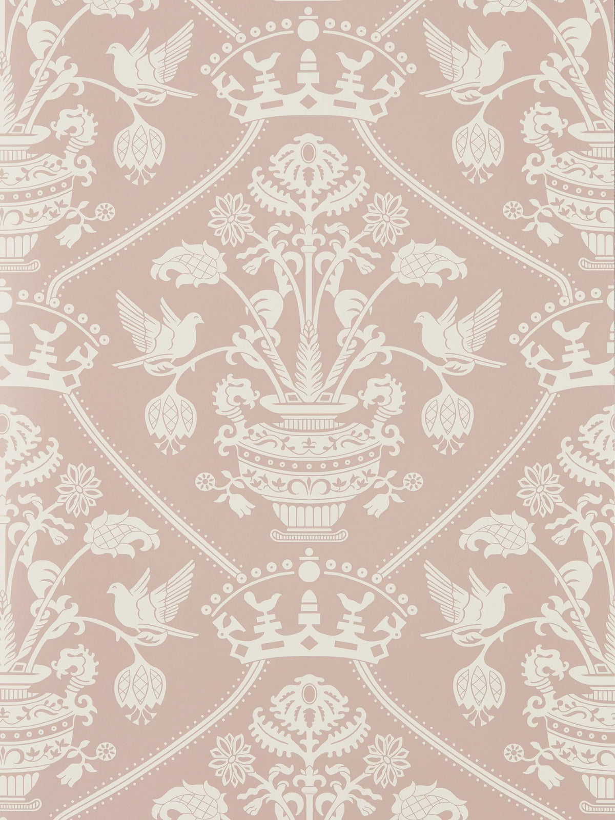 Sanderson Highgrove Damask Wallpaper (British brand)