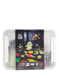 Plus-Plus Build & Glow storage box 2000 pieces, imported from the UK