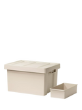 Like-it storage container shallow with tray 24L - British product