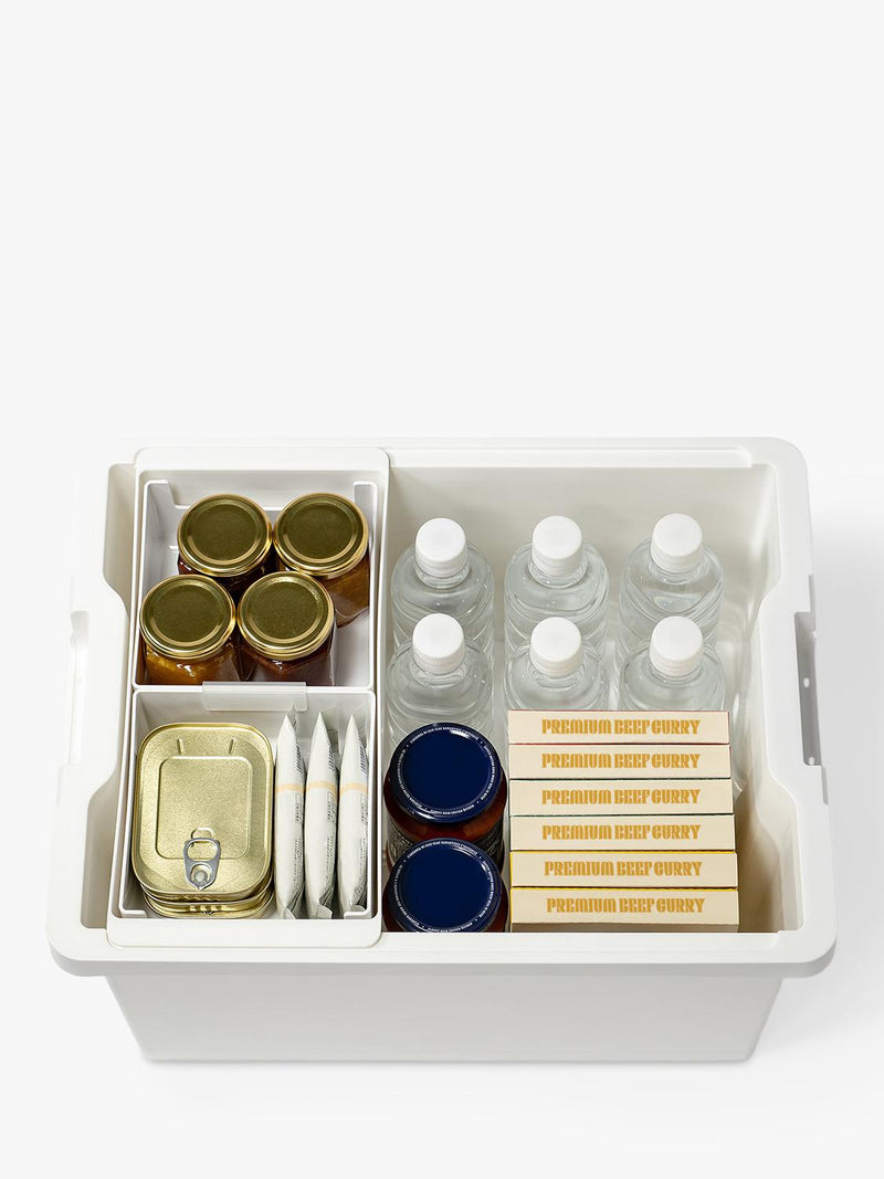 Like-it storage container shallow with tray 24L - British product