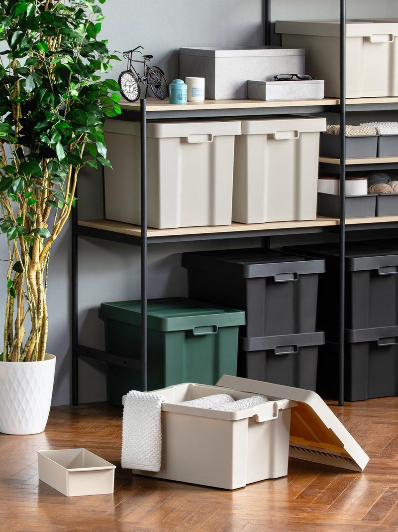 Like-it storage container shallow with tray 24L - British product