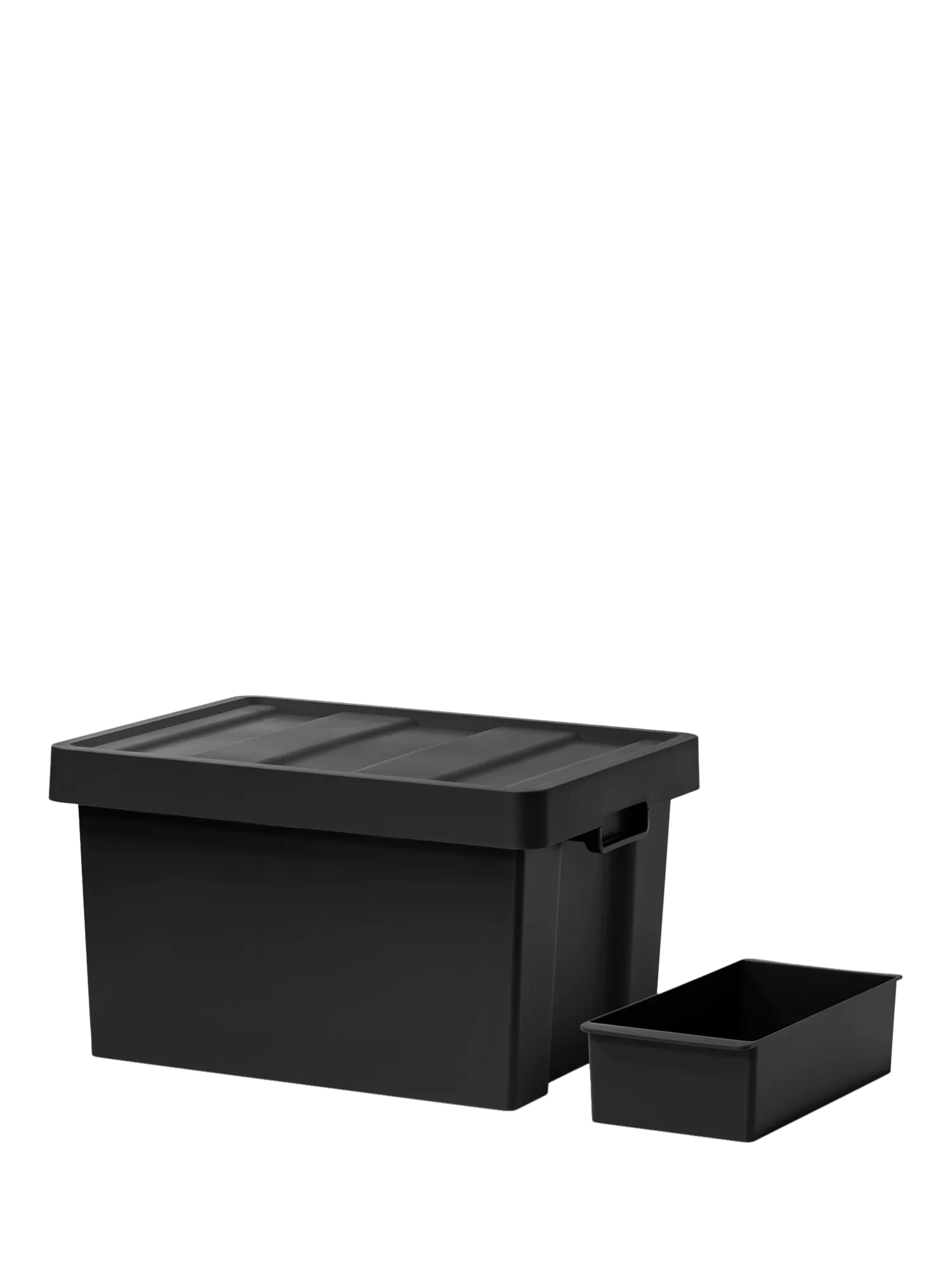 Like-it Store-up Container Shallow with Tray Storage Container 24L