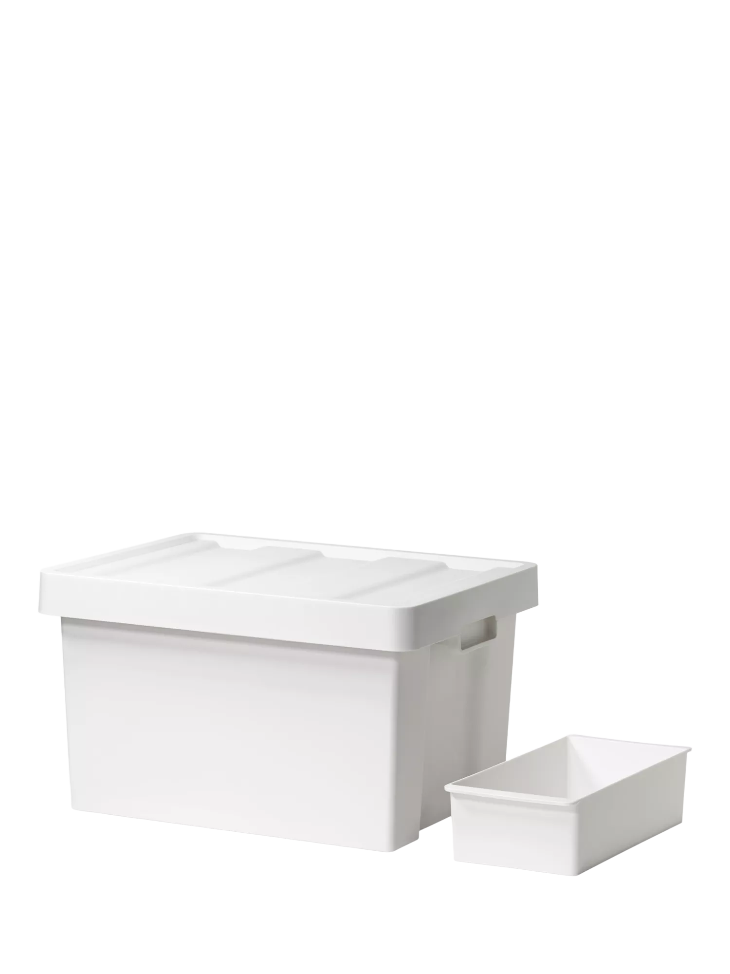 Like-it Store-up Container Shallow with Tray Storage Container 24L