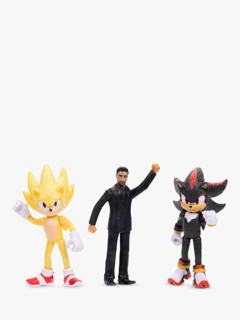 Sonic action figures movie multi pack 2.5-inch, UK version