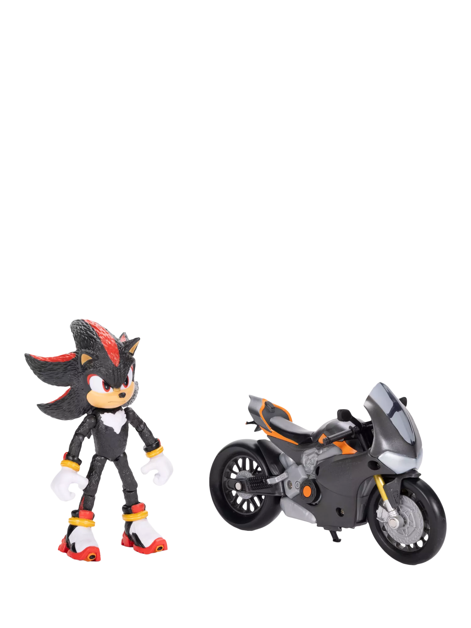 Sonic Shadow action figure with motorcycle, imported from the UK