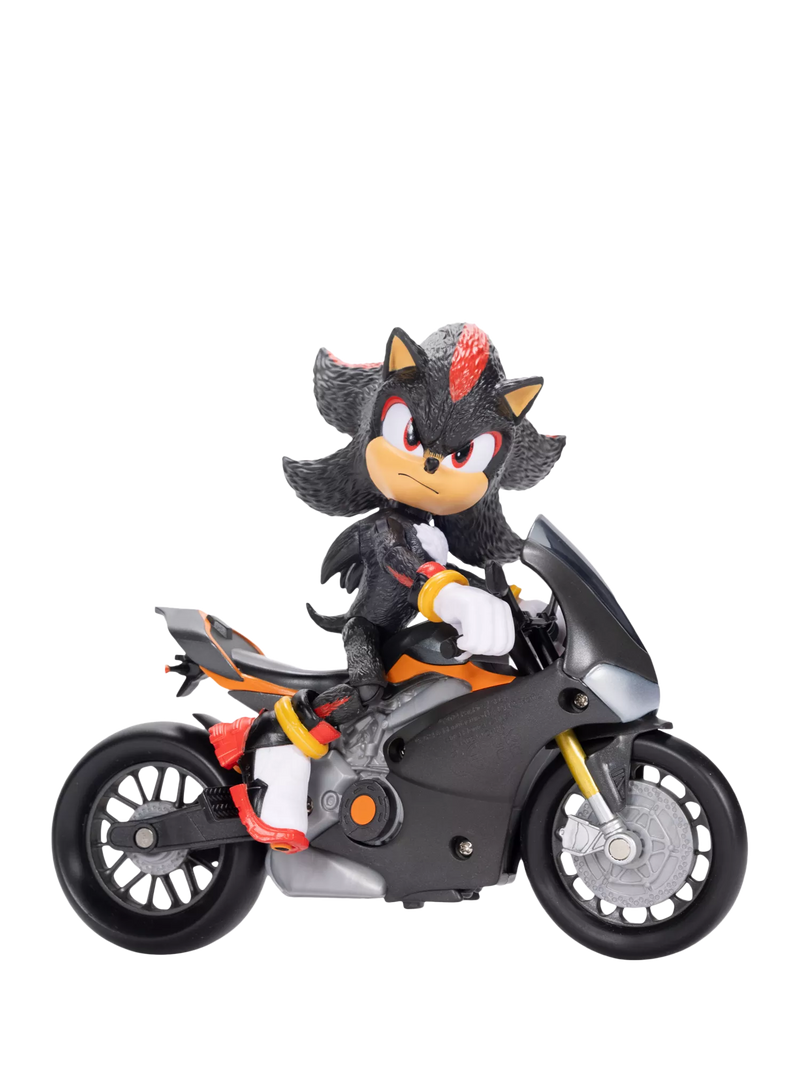 Sonic Shadow action figure with motorcycle, imported from the UK