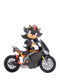Sonic Shadow action figure with motorcycle, imported from the UK