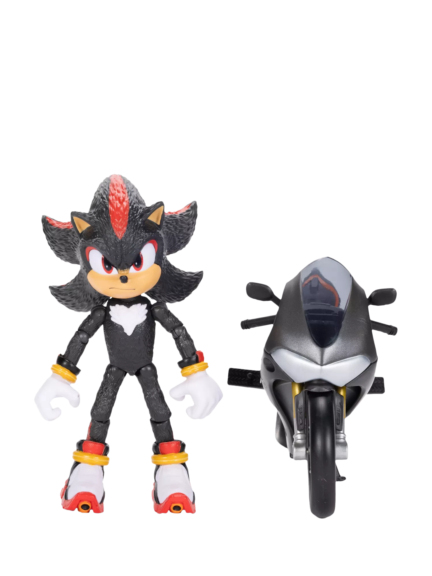 Sonic Shadow action figure with motorcycle, imported from the UK