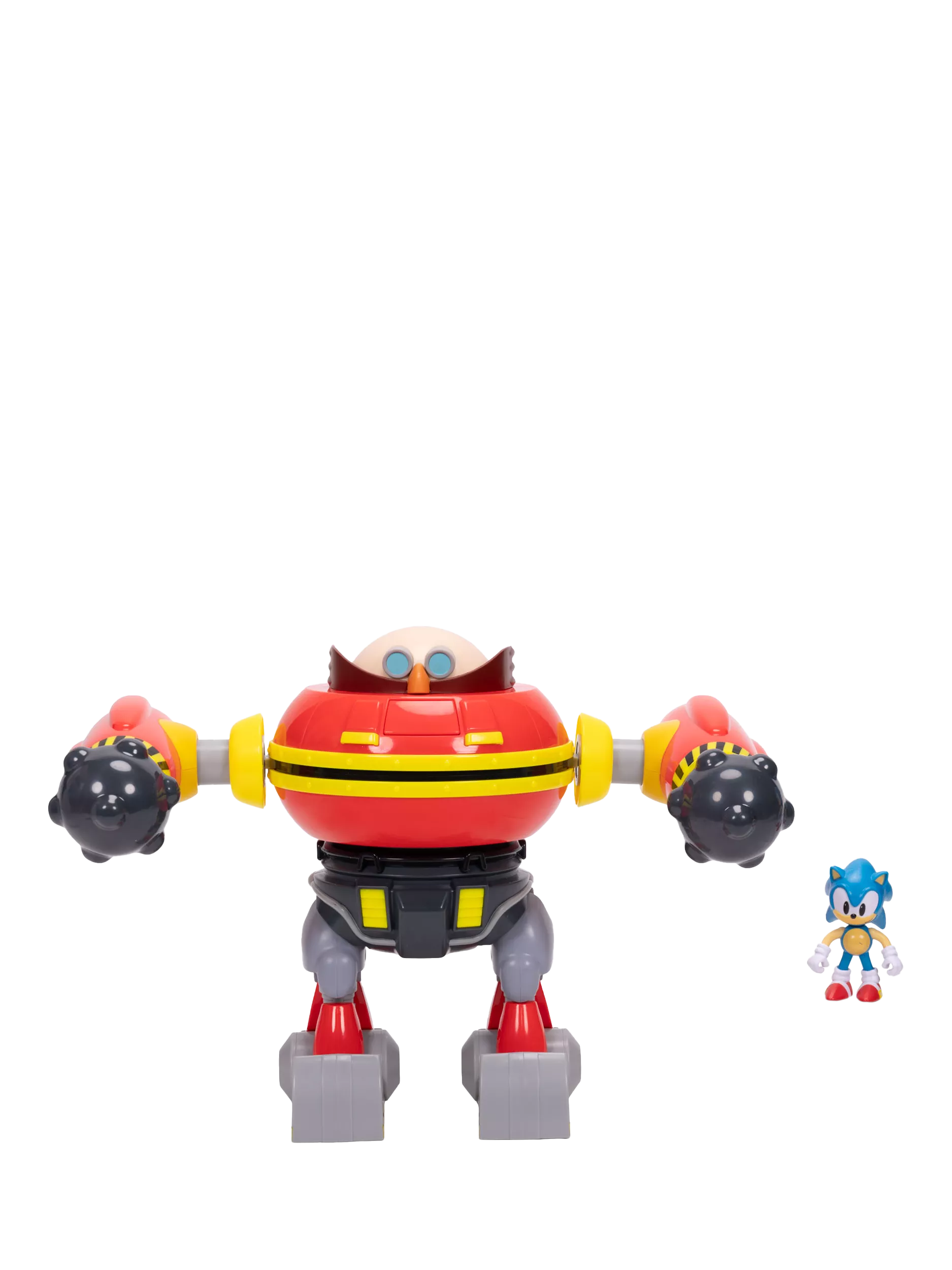 Sonic Hammer Egg Robot 9-inch playset - British product