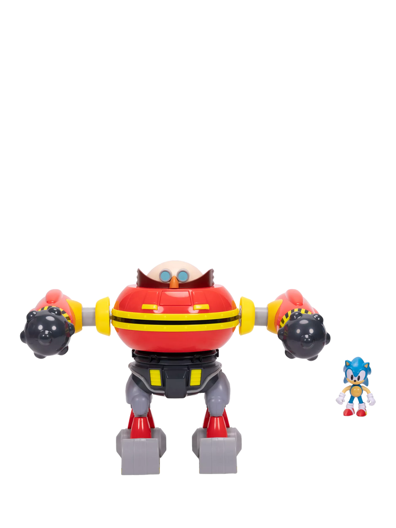 Sonic Hammer Egg Robot 9-inch playset - British product