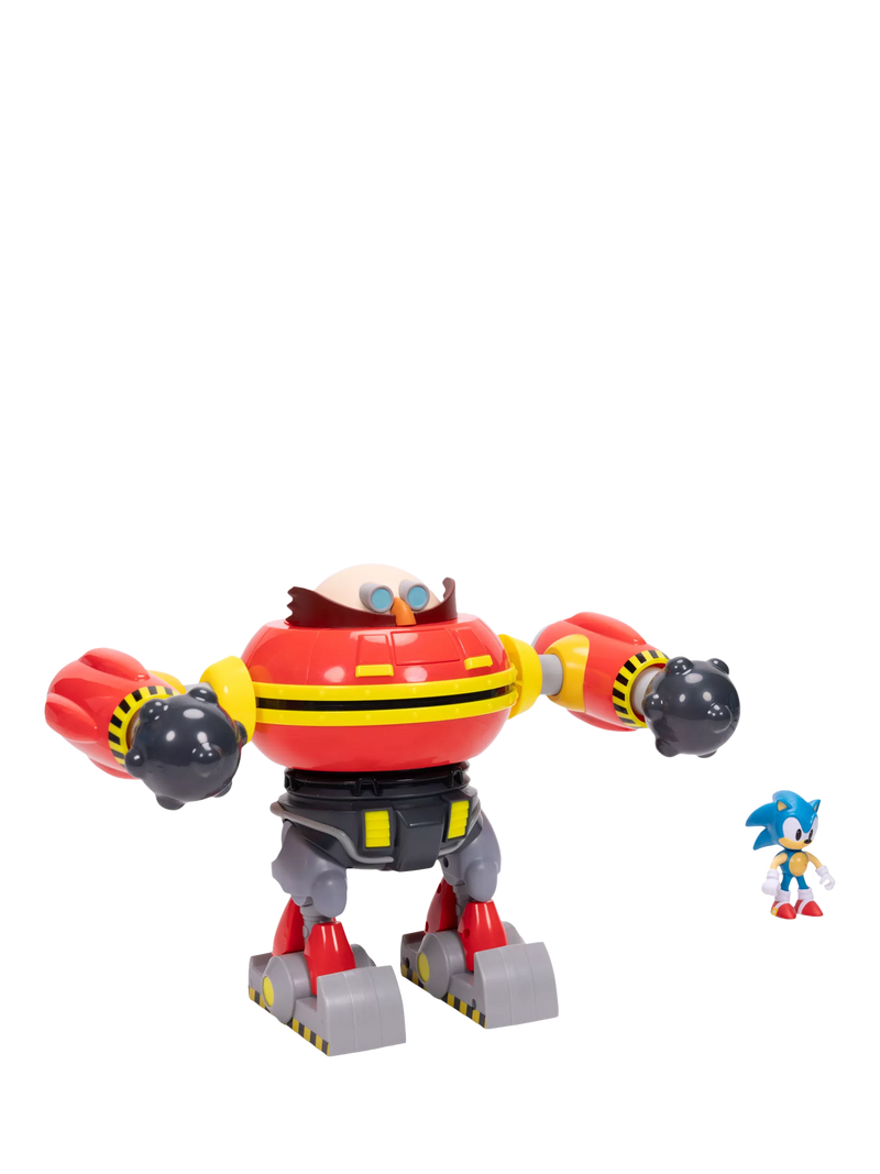 Sonic Hammer Egg Robot 9-inch playset - British product
