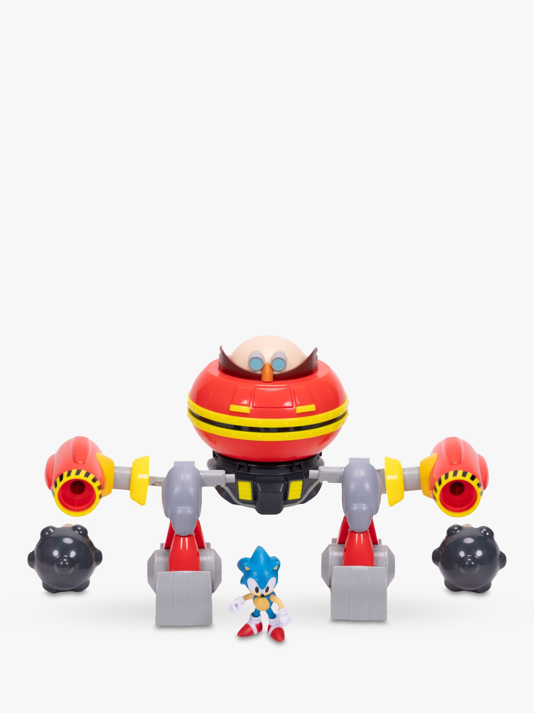 Sonic Hammer Egg Robot 9-inch playset - British product