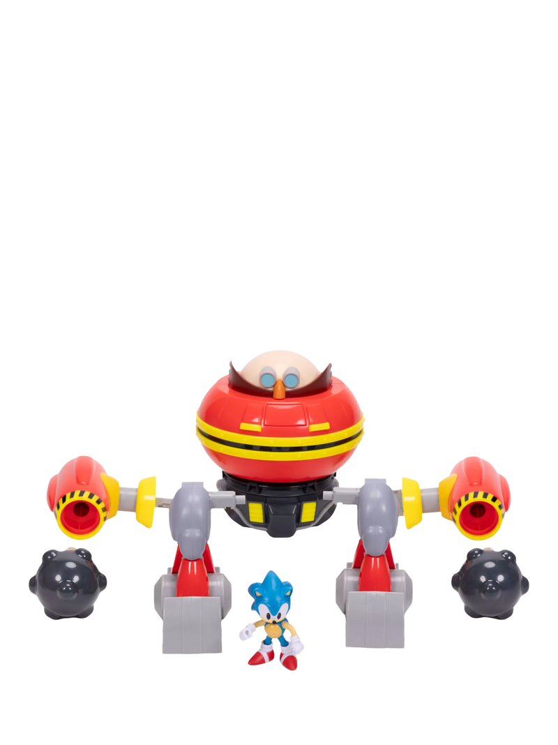 Sonic Hammer Egg Robot 9-inch playset - British product
