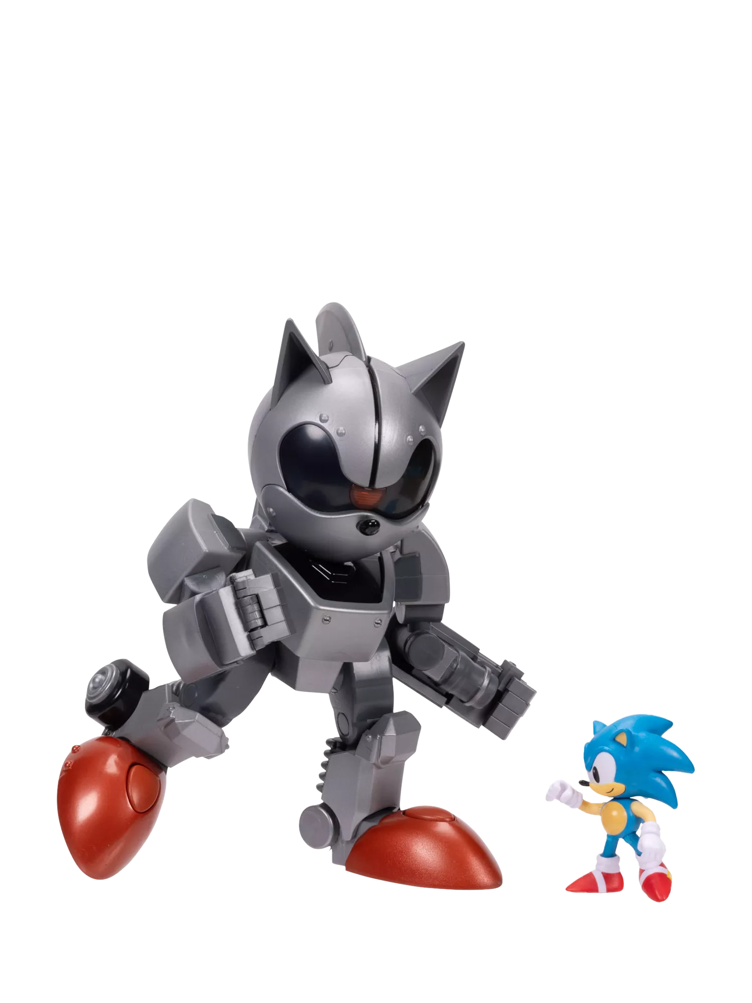 Sonic Mecha Sonic robot action figure playset 8-inch, imported from the UK