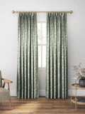 William Morris At Home Double Bough curtains and roman blind Bluebird (British brand)