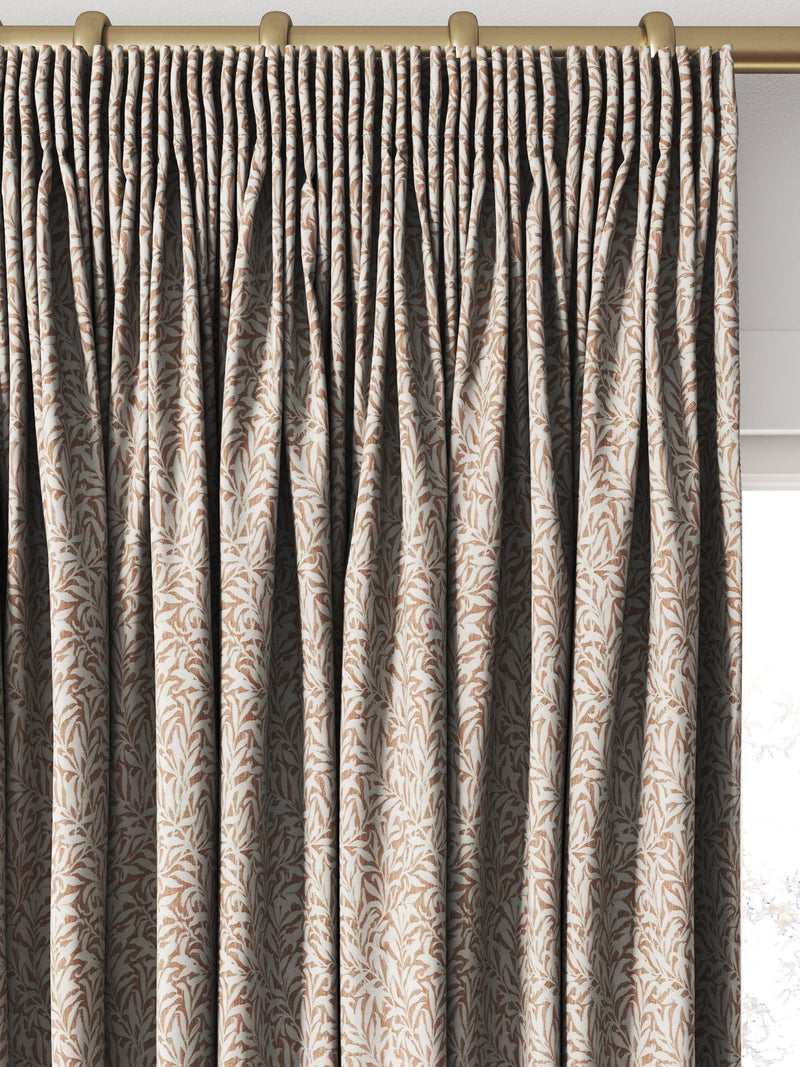 William Morris At Home made to measure Willow Bough brick curtains - British product