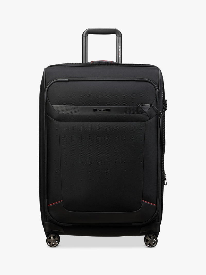 Samsonite Pro-DLX 6 medium suitcase black 67cm, imported from the UK