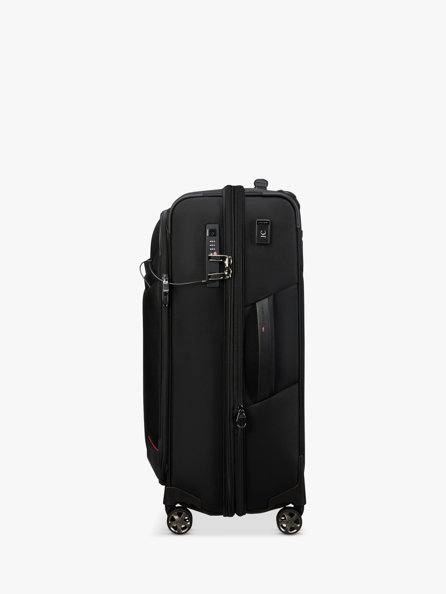 Samsonite Pro-DLX 6 medium suitcase black 67cm, imported from the UK