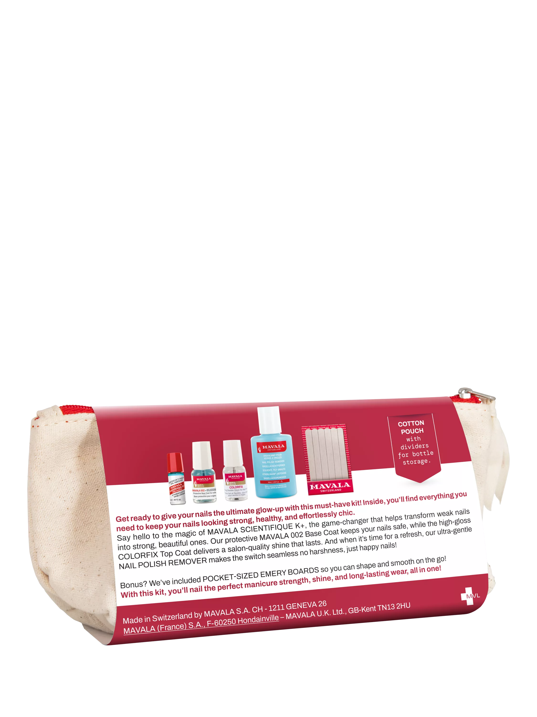 Mavala manicure rescue kit set (British brand)