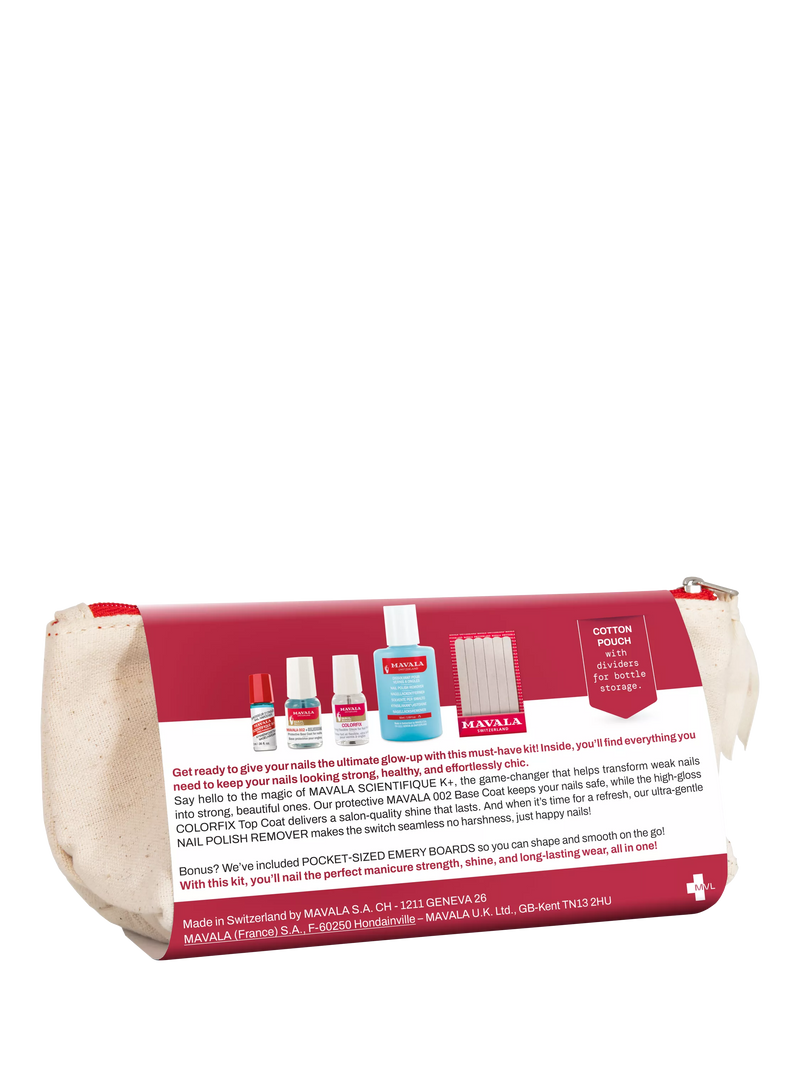 Mavala manicure rescue kit set (British brand)