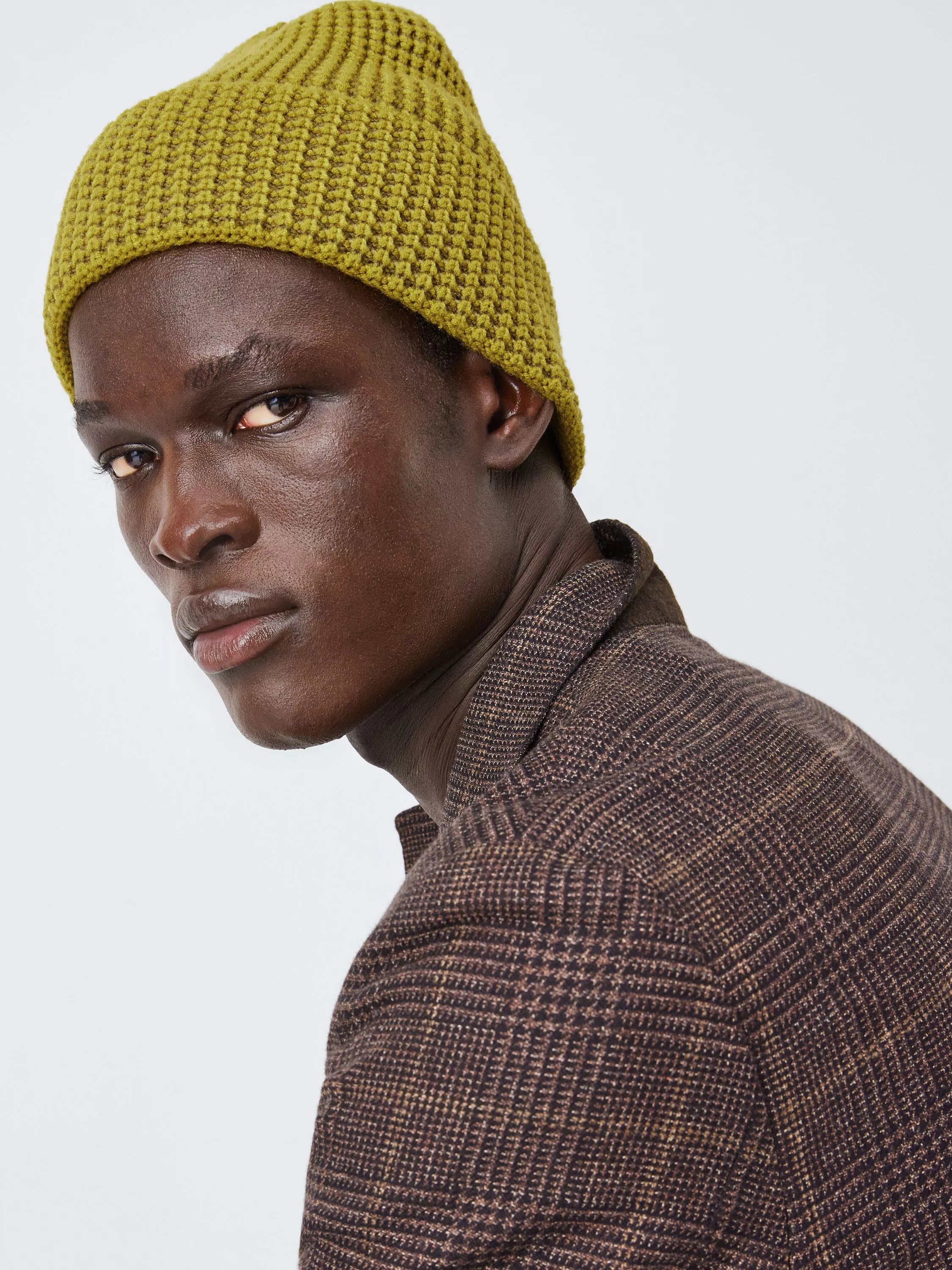 John Lewis waffle beanie - British product
