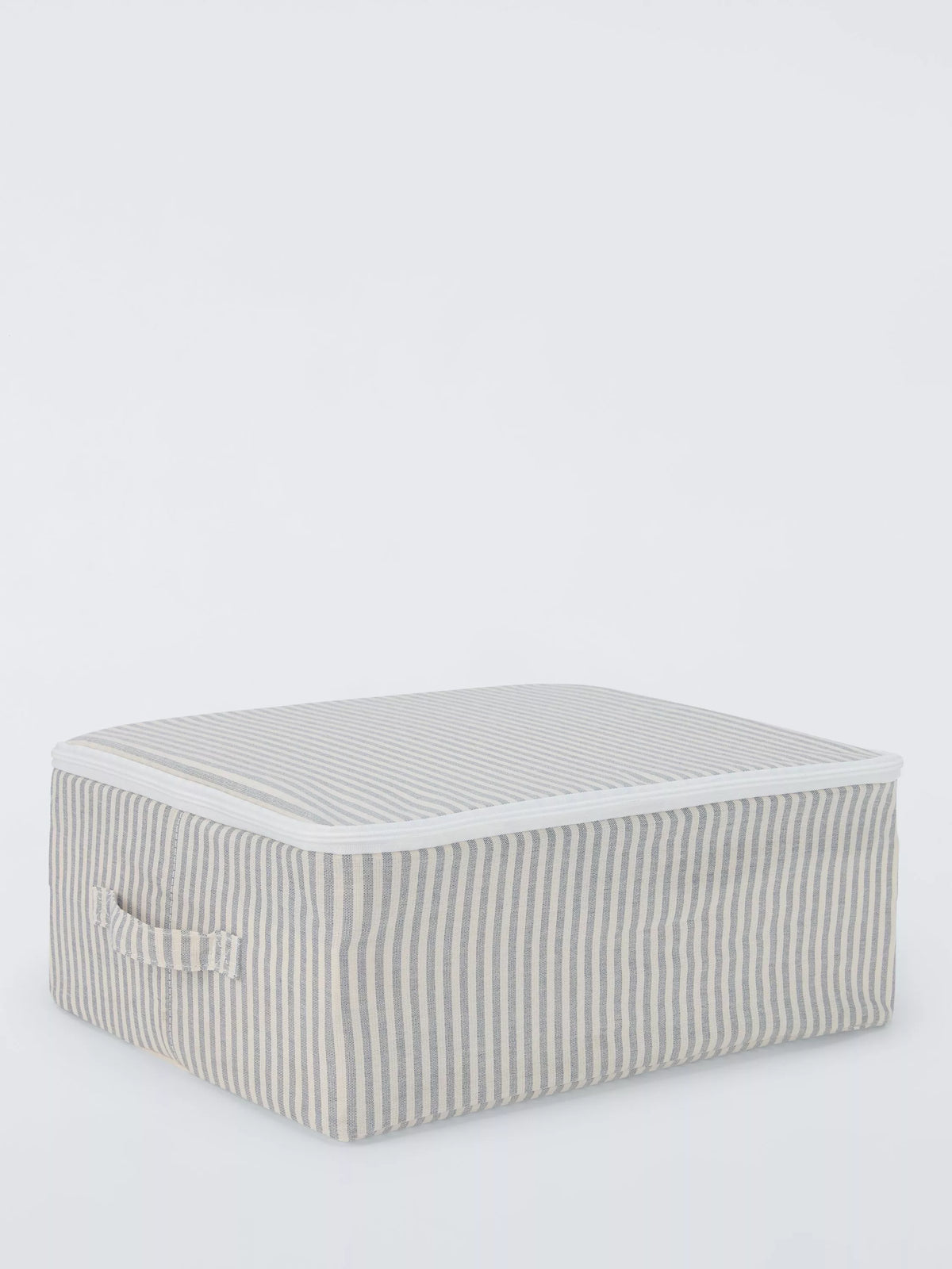 John Lewis stripe zipped storage bag medium (British brand)