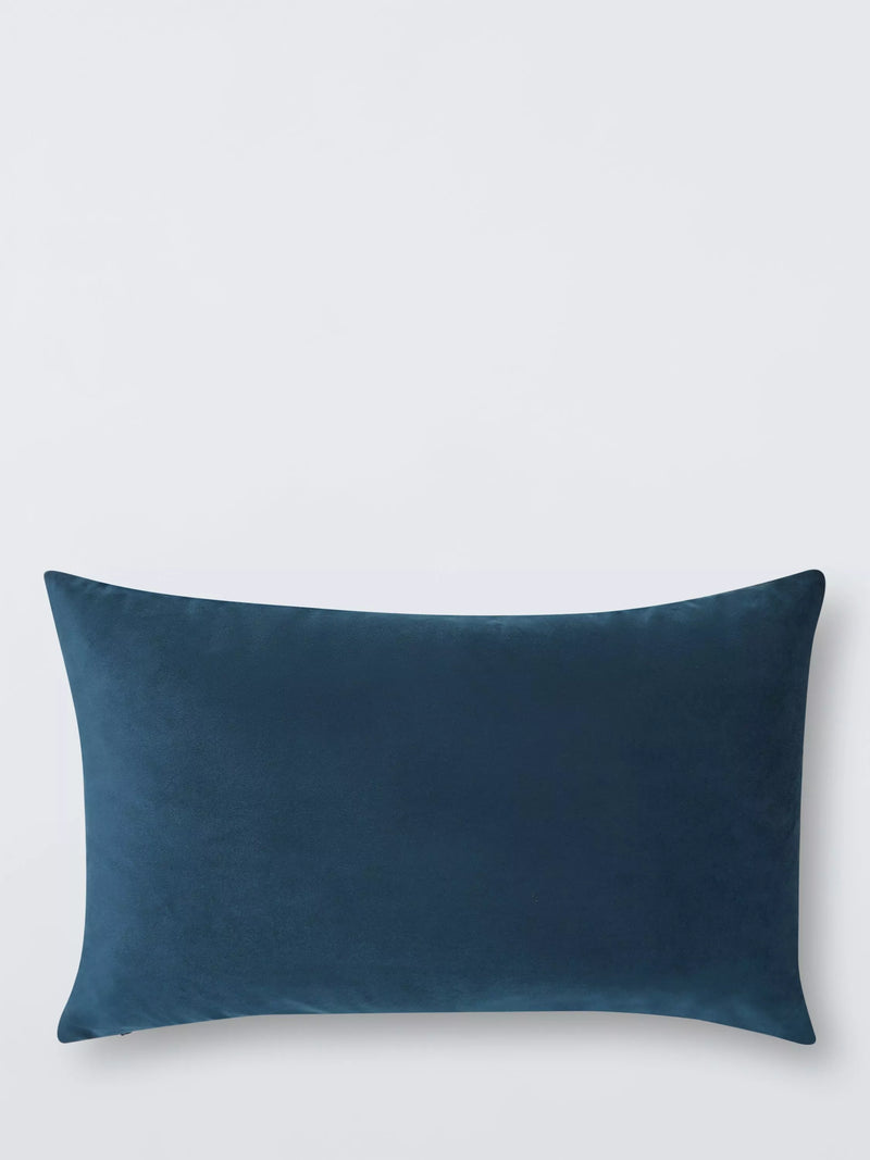 John Lewis Rectangular Velvet Scatter Cushion 35x55cm