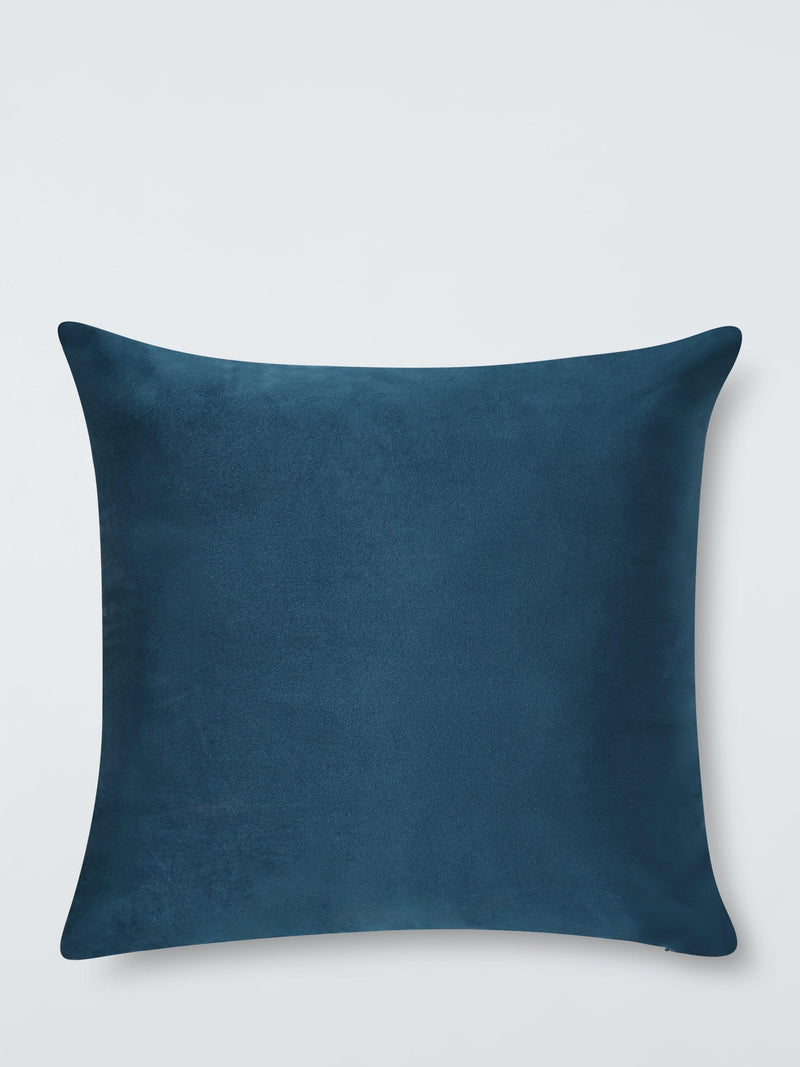 John Lewis square velvet cushion 45x45cm, imported from the UK