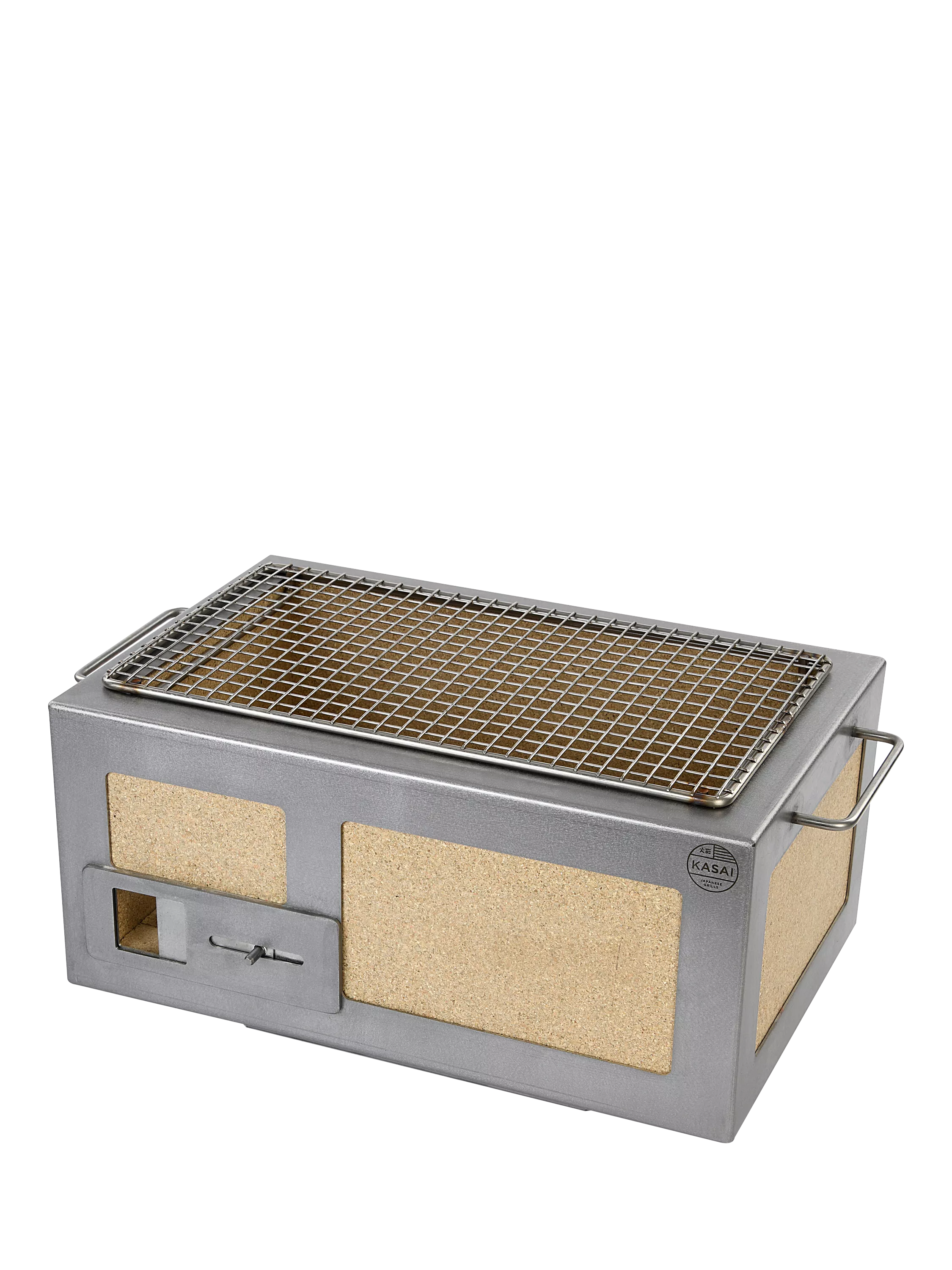 Kasai Konro Grill charcoal BBQ compact, imported from the UK