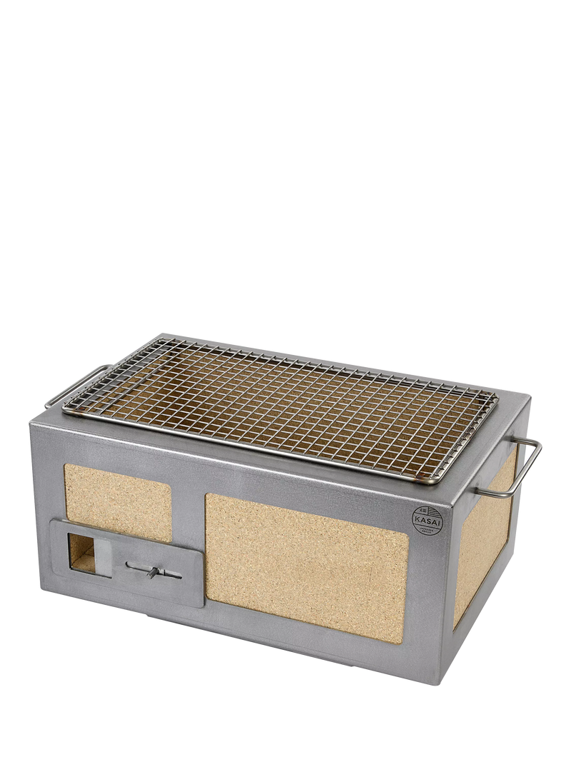 Kasai Konro Grill charcoal BBQ compact, imported from the UK