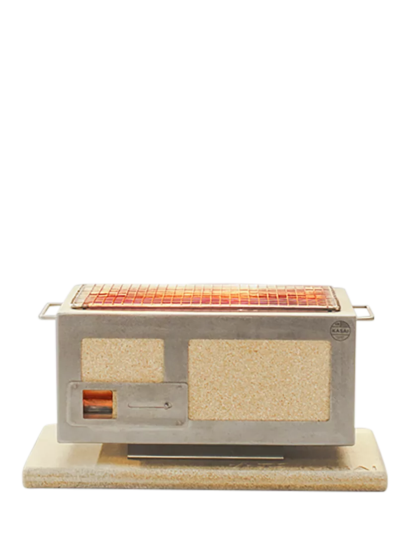Kasai Konro Grill charcoal BBQ compact, imported from the UK
