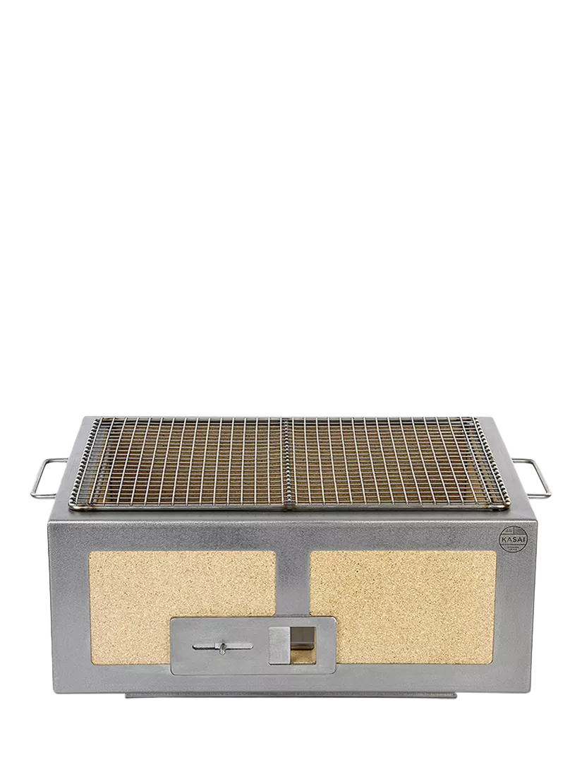 Kasai Konro Grill Medium tabletop charcoal BBQ, UK version