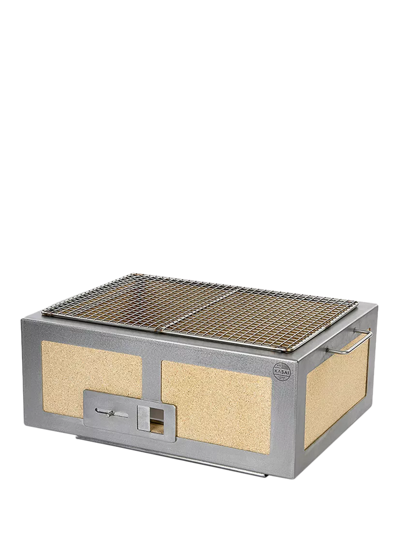 Kasai Konro Grill Medium tabletop charcoal BBQ, UK version