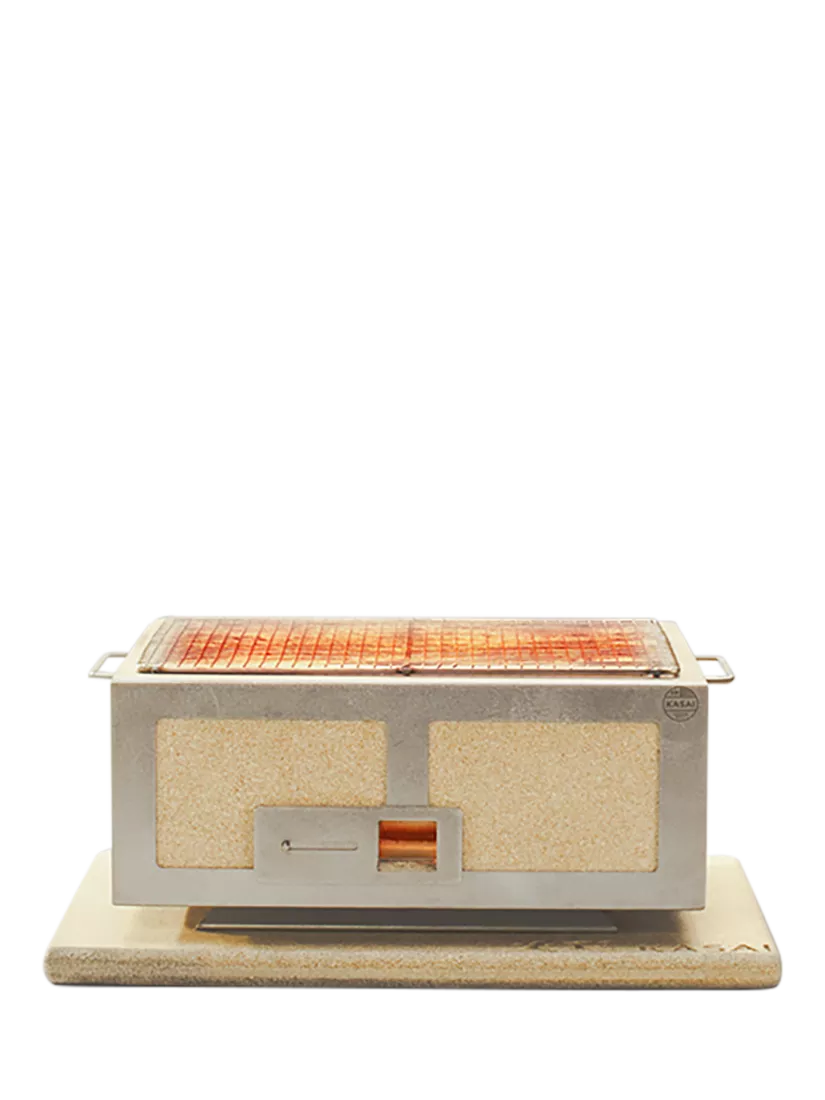 Kasai Konro Grill Medium tabletop charcoal BBQ, UK version
